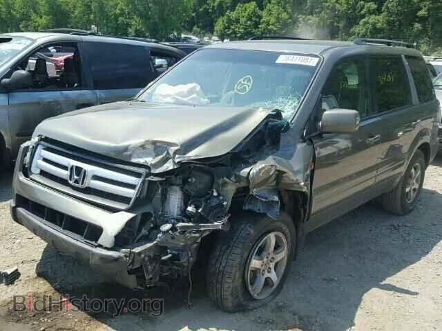 2007 HONDA PILOT - VIN: 2HKYF18487H505103 - Фото 2