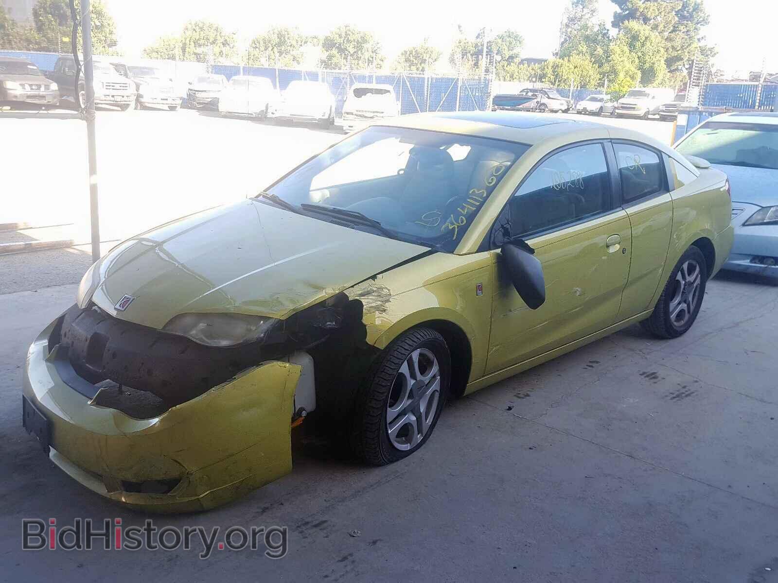 2004 SATURN ION - VIN: 1G8AW12F34Z125368 - Фото 2
