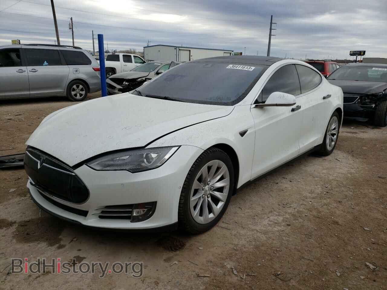 Photo 5YJSA1H1XEFP56825 - TESLA MODEL S 2014