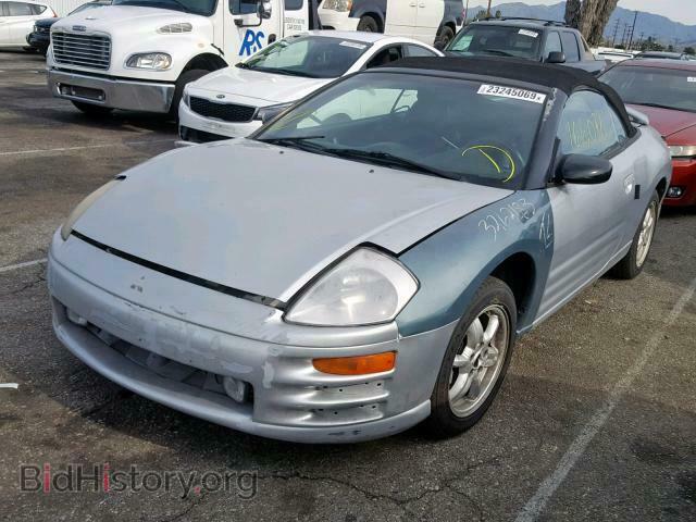 2001 MITSUBISHI ECLIPSE - VIN: 4A3AE45G11E164734 - Фото 2