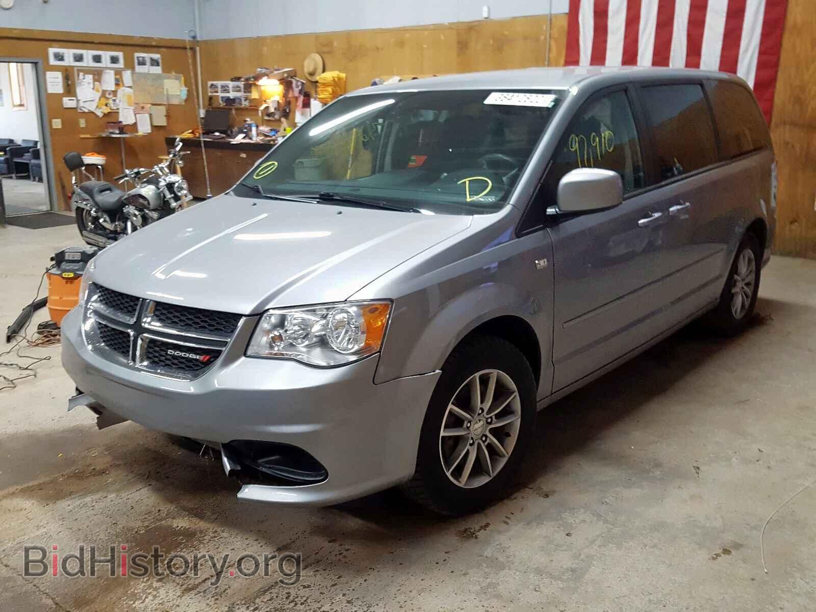 2014 DODGE CARAVAN - VIN: 2C4RDGBG6ER417148 - Фото 2
