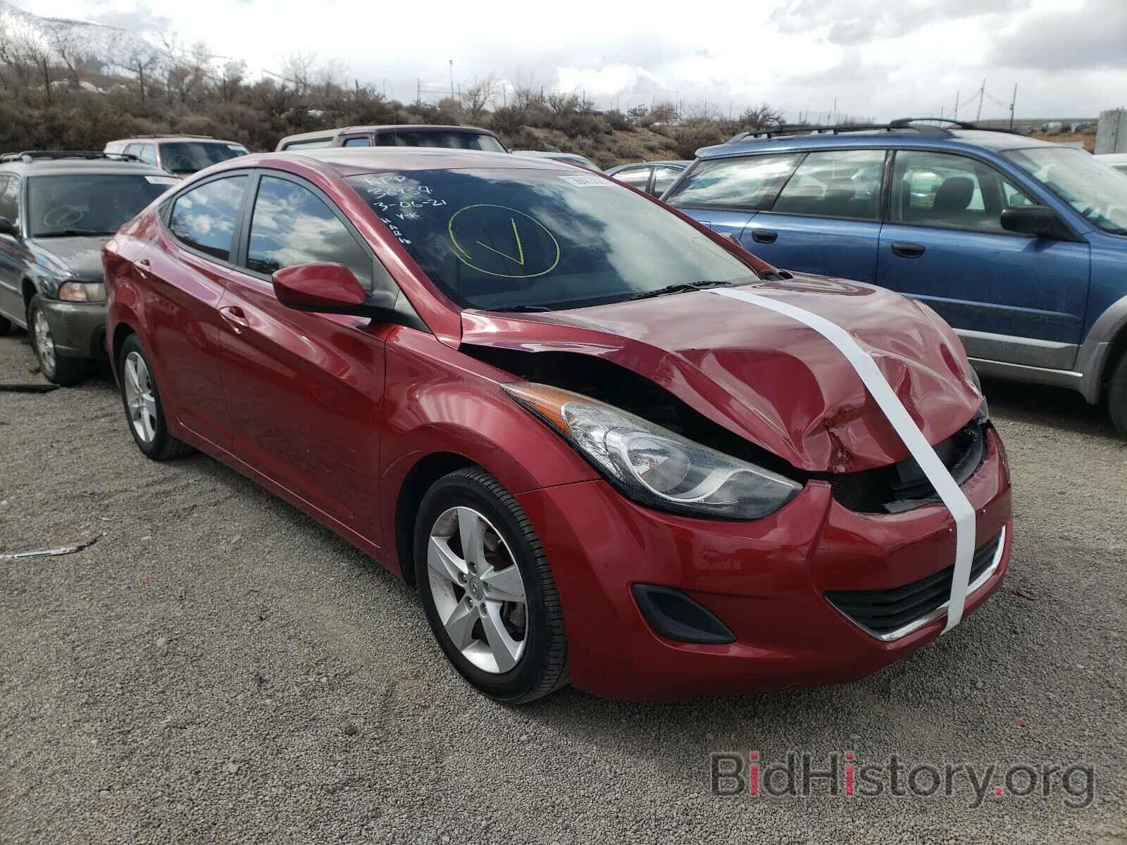 Photo 5NPDH4AE4DH344774 - HYUNDAI ELANTRA 2013