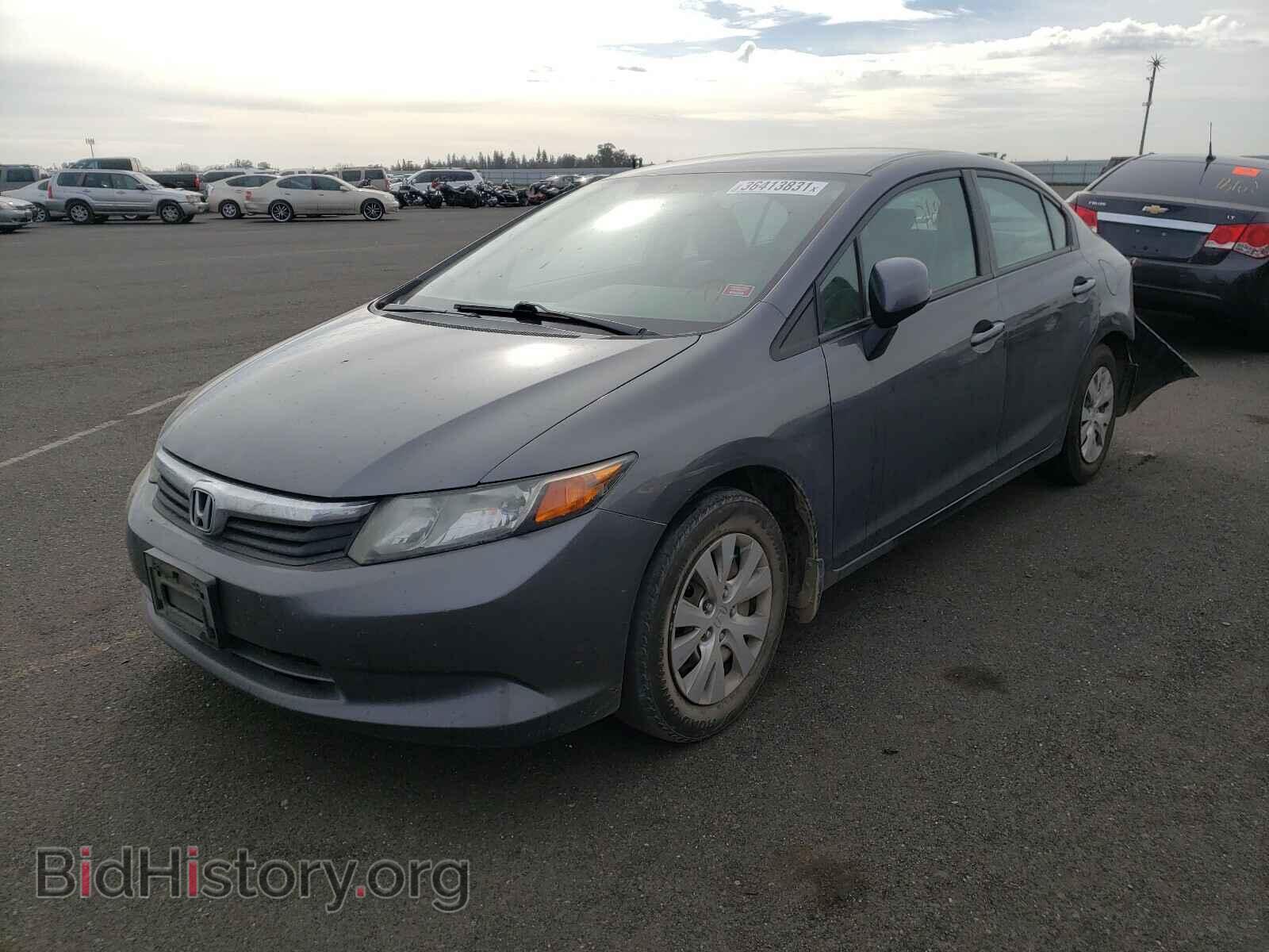 2012 HONDA CIVIC - VIN: 19XFB2F54CE367563 - Фото 2