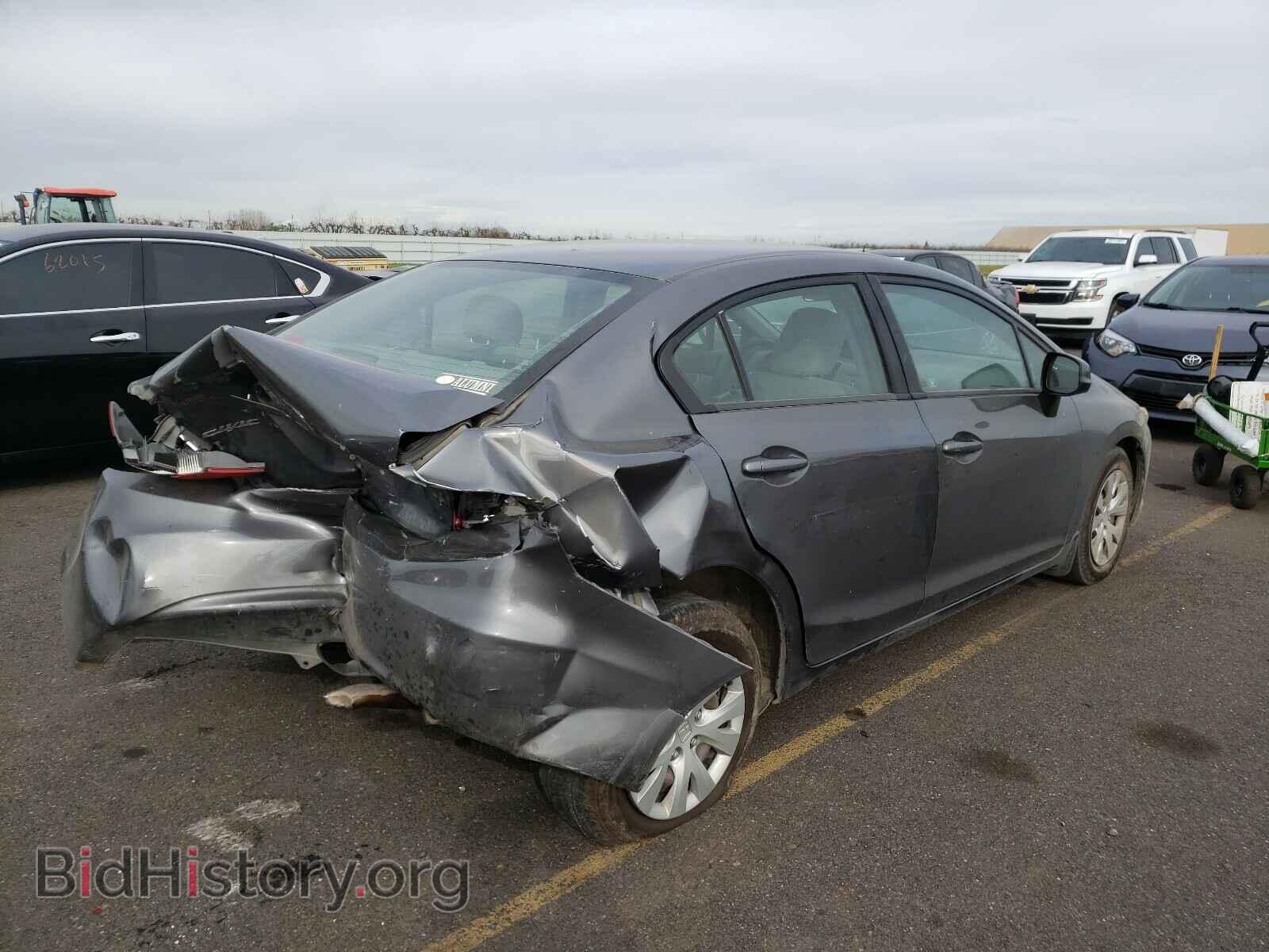 2012 HONDA CIVIC - VIN: 19XFB2F54CE367563 - Фото 4