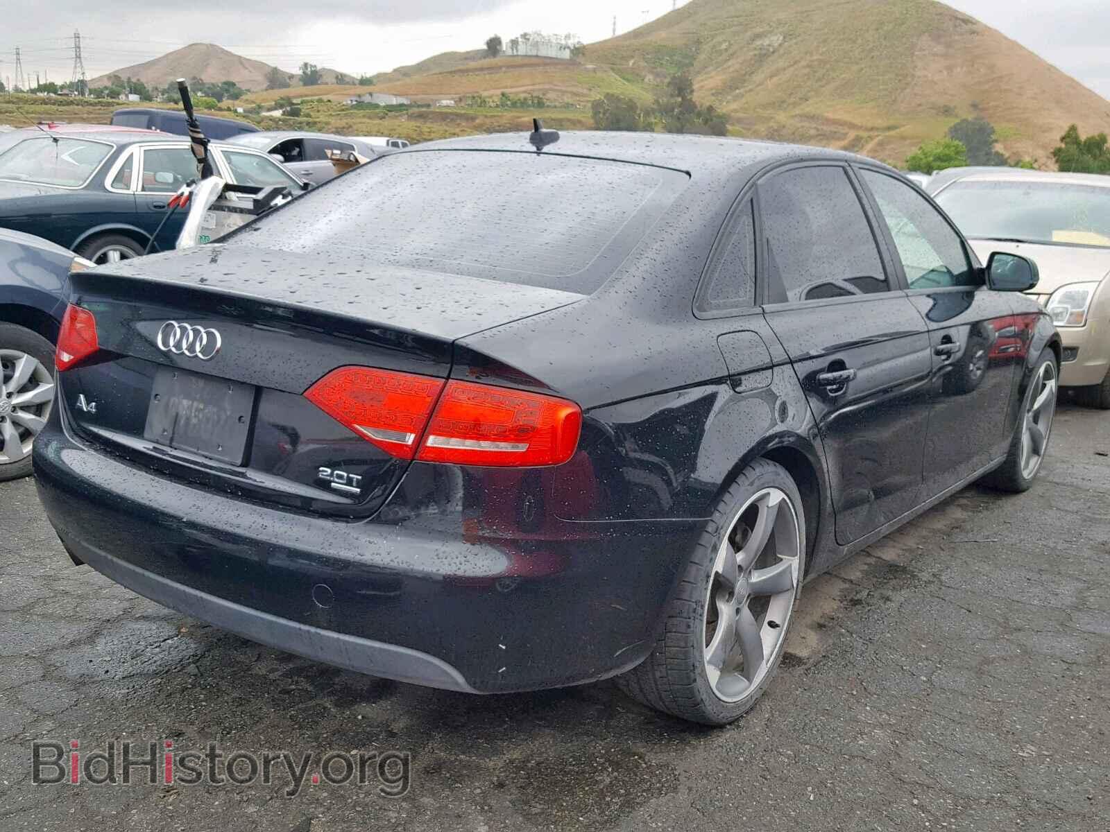 2011 AUDI A4 - VIN: WAUFFAFL0BA064730 - Photo 4