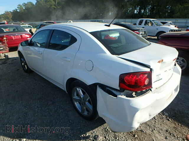 2011 DODGE AVENGER - VIN: 1B3BD4FB8BN563060 - Фото 3