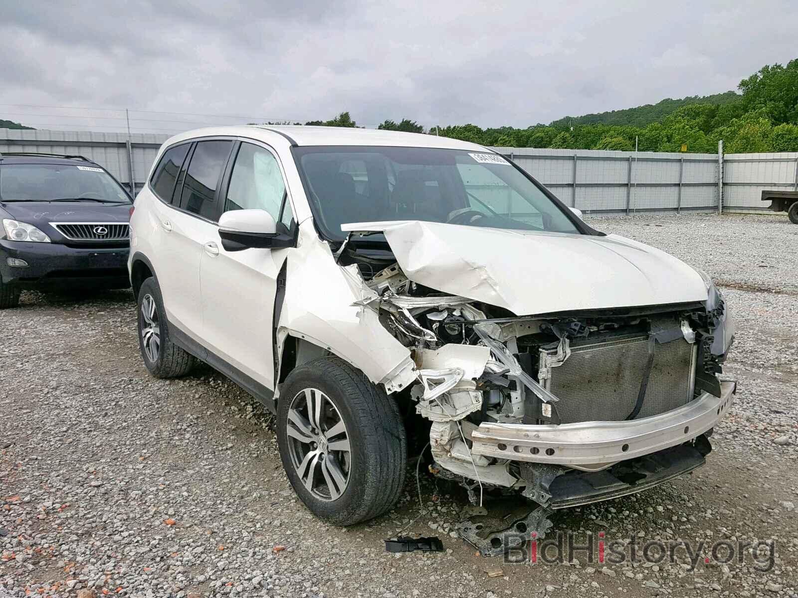 Photo 5FNYF6H35GB092432 - HONDA PILOT EX 2016