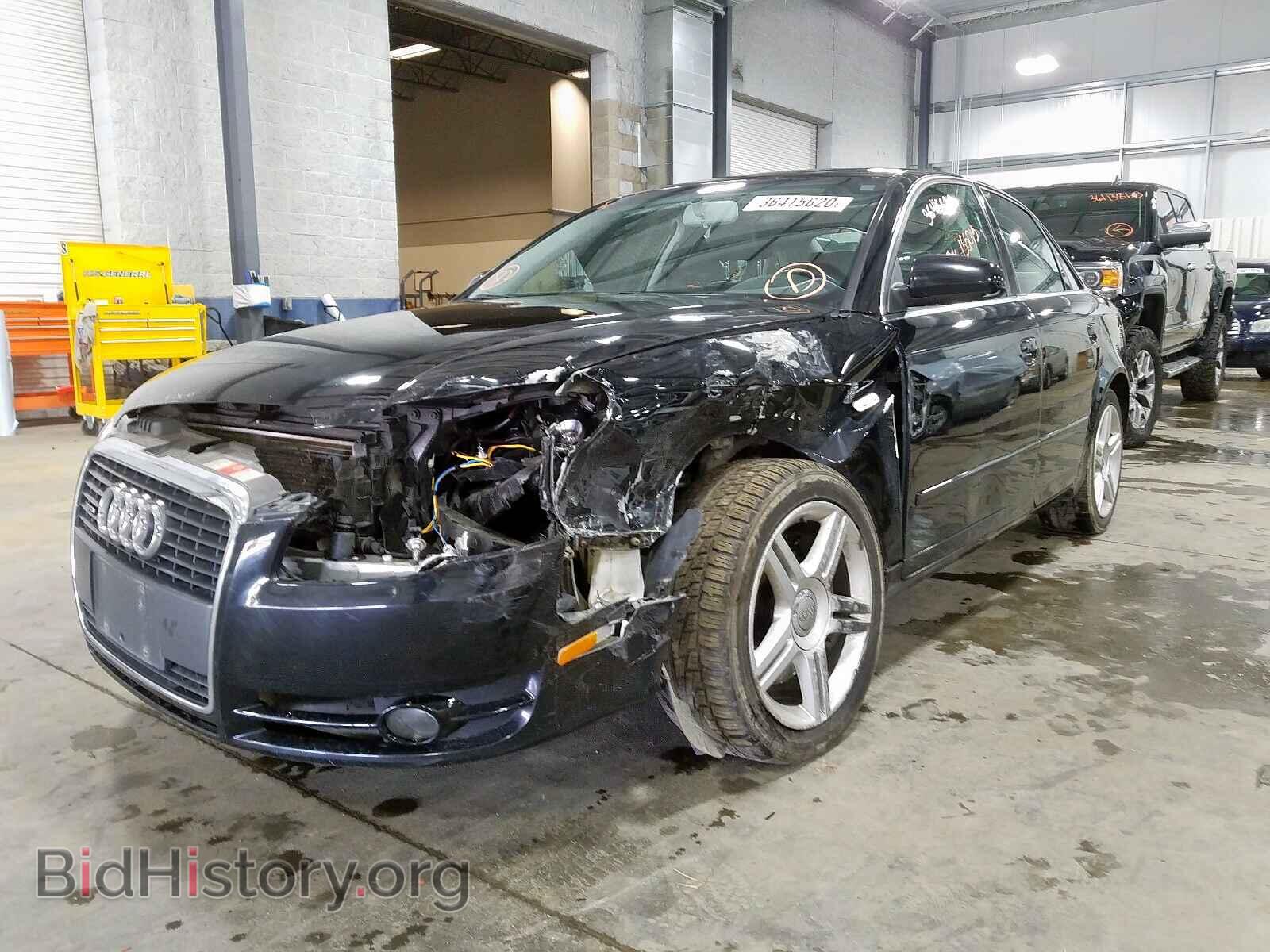 2007 AUDI A4 - VIN: WAUDF78E67A218874 - Фото 2