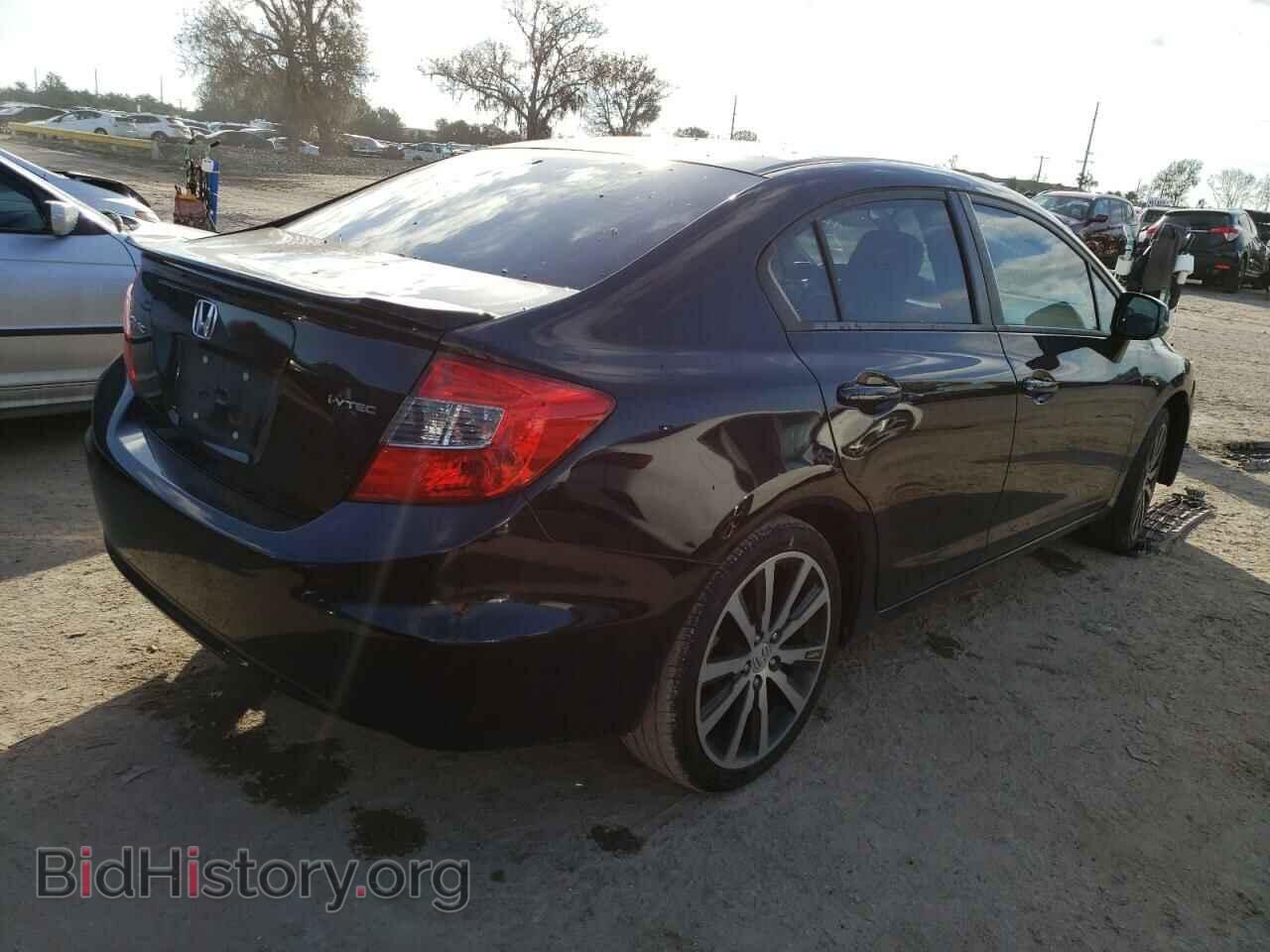 2012 HONDA CIVIC - VIN: 19XFB2F83CE079107 - Фото 3