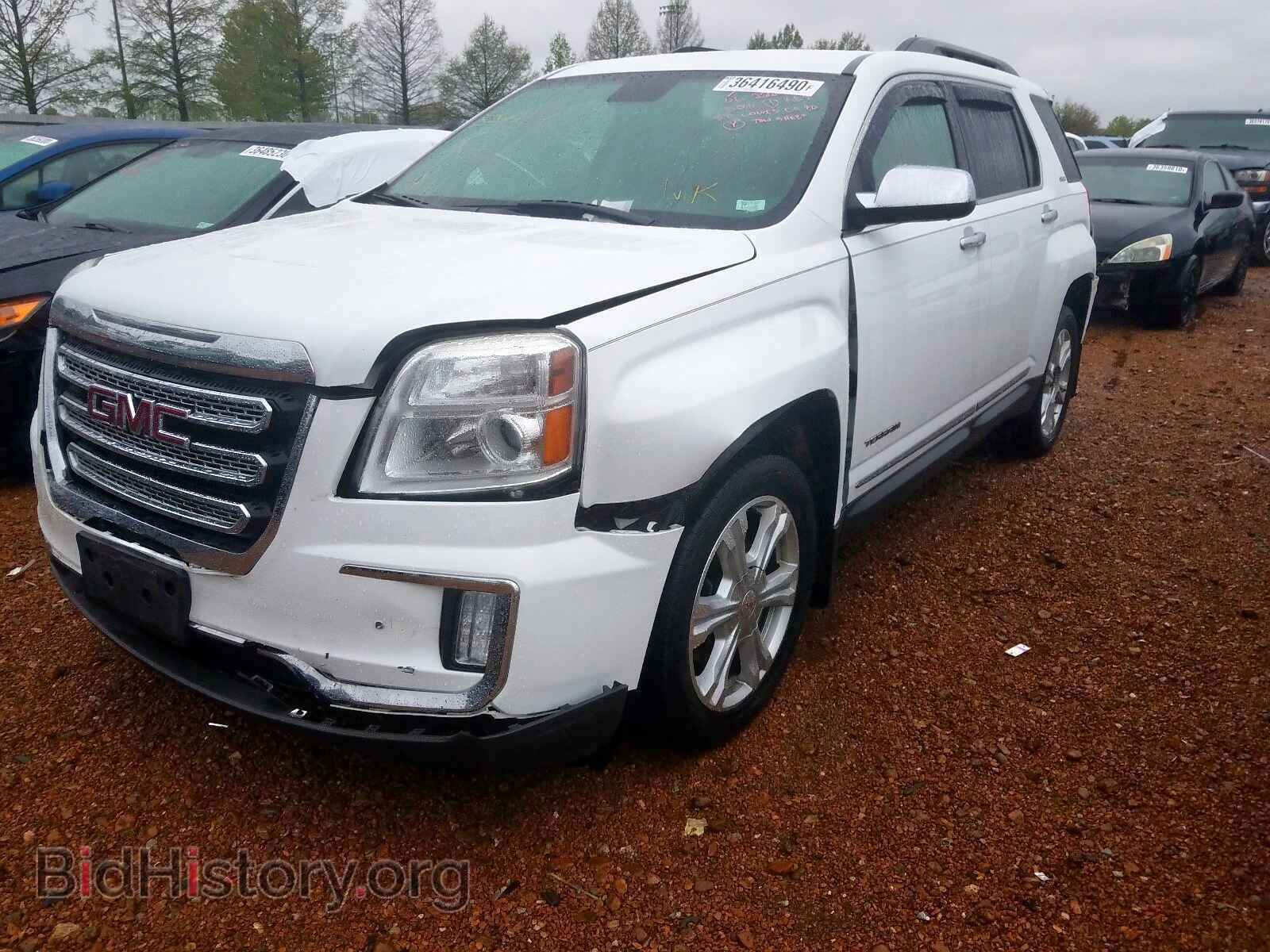 2016 GMC TERRAIN - VIN: 2GKFLNE37G6343556 - Фото 2