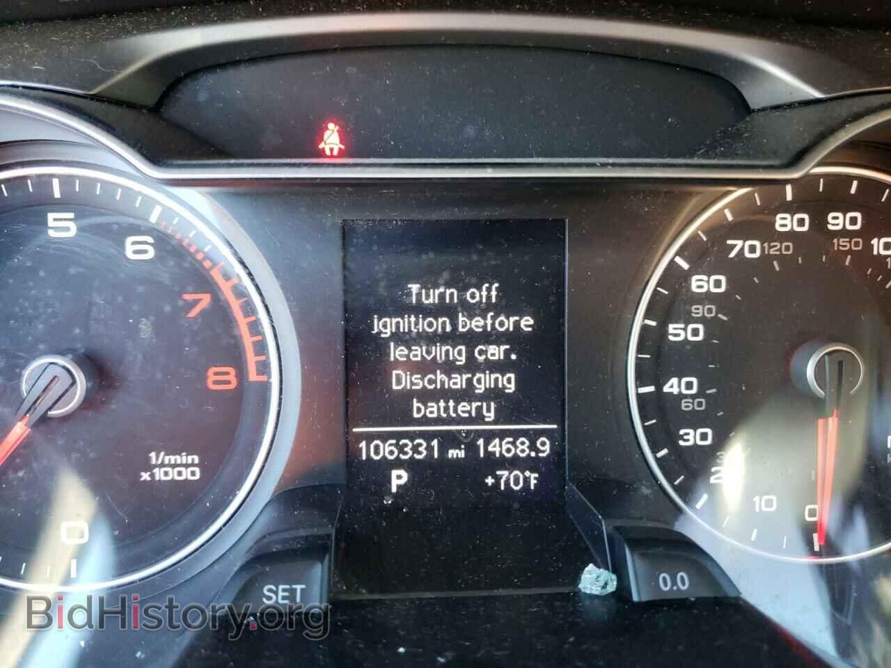 2013 AUDI A4 - VIN: WAUBFAFL4DN047522 - Фото 9