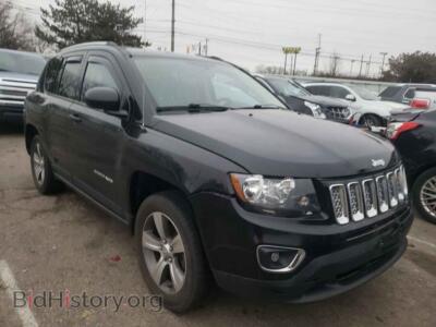 2017 Jeep COMPASS Compass LA, black — VIN 1C4NJDEB5HD137220, Copart