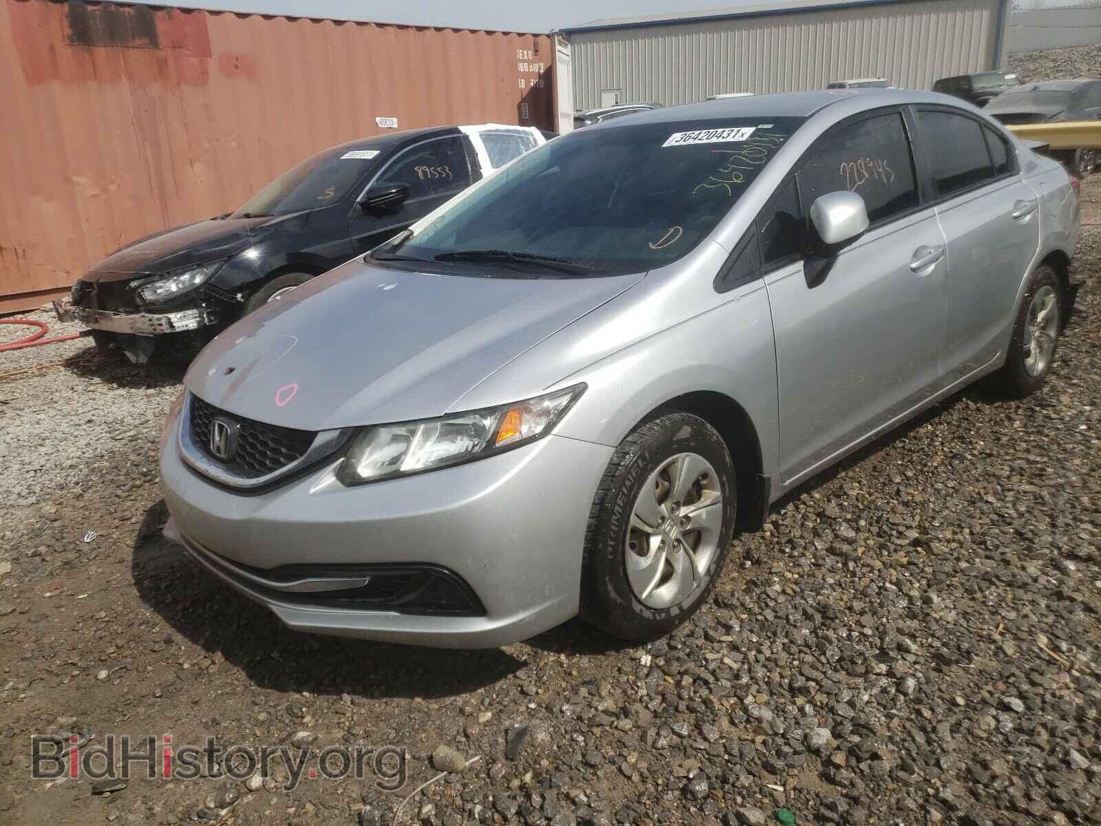 2013 HONDA CIVIC - VIN: 19XFB2F52DE099159 - Фото 2