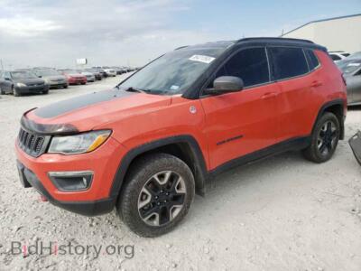 2017 Jeep COMPASS Compass TR, оранжевый — VIN 3C4NJDDB2HT680438, Copart