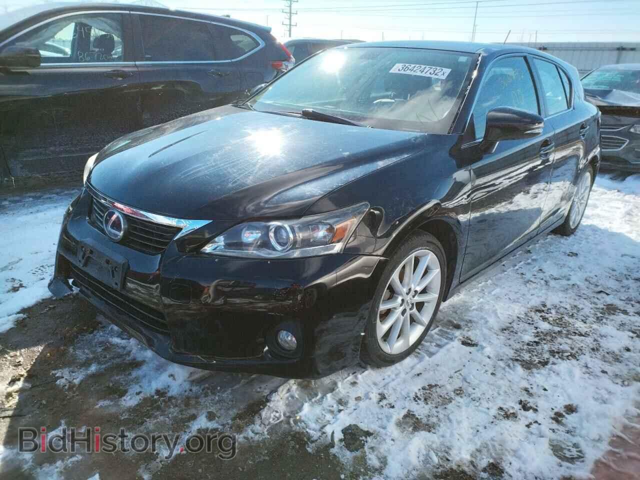 2011 LEXUS CT 200 - VIN: JTHKD5BHXB2041061 - Фото 2