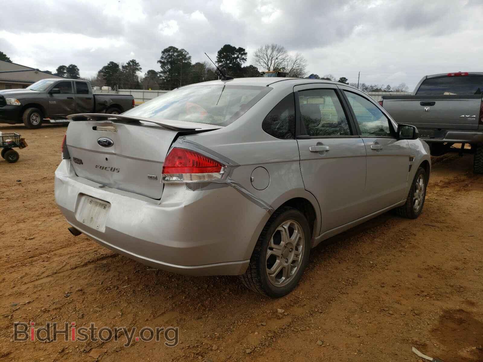 2008 FORD FOCUS - VIN: 1FAHP35N58W294966 - Фото 4