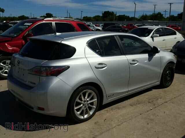 2012 LEXUS CT 200 - VIN: JTHKD5BH7C2067392 - Фото 4