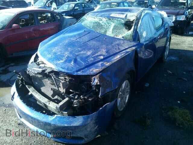 2012 DODGE AVENGER - VIN: 1C3CDZAB5CN325423 - Фото 2