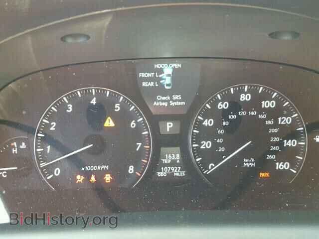 2012 LEXUS LS460 - VIN: JTHBL5EF2C5110709 - Фото 8