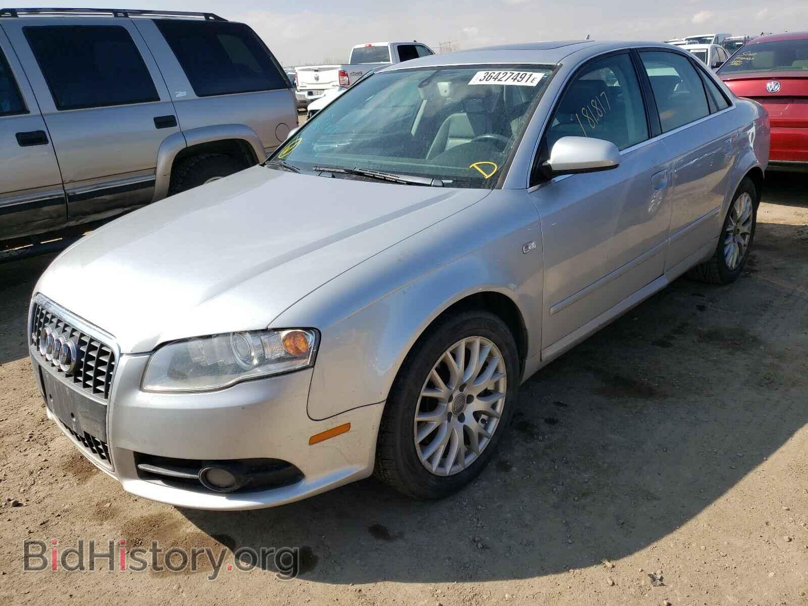 2008 AUDI A4 - VIN: WAUDF78E08A137211 - Фото 2