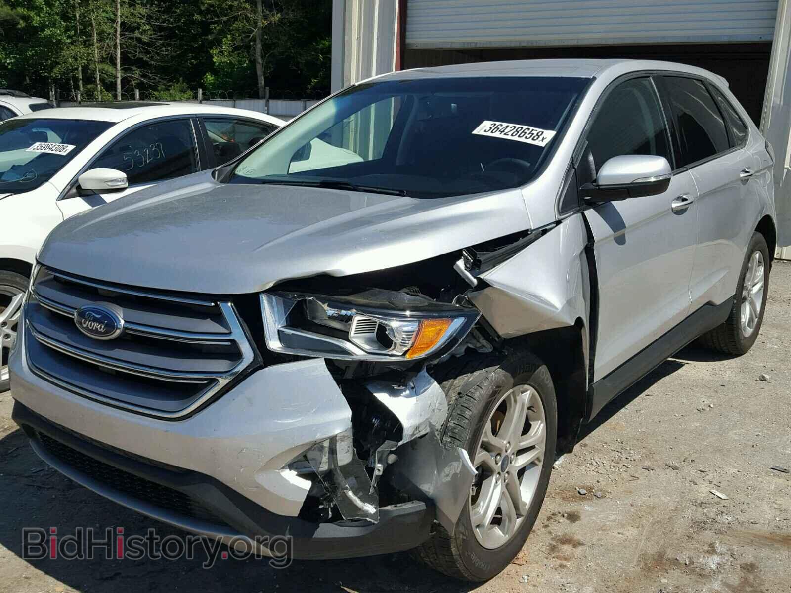 2016 FORD EDGE - VIN: 2FMPK3K93GBB05285 - Фото 2