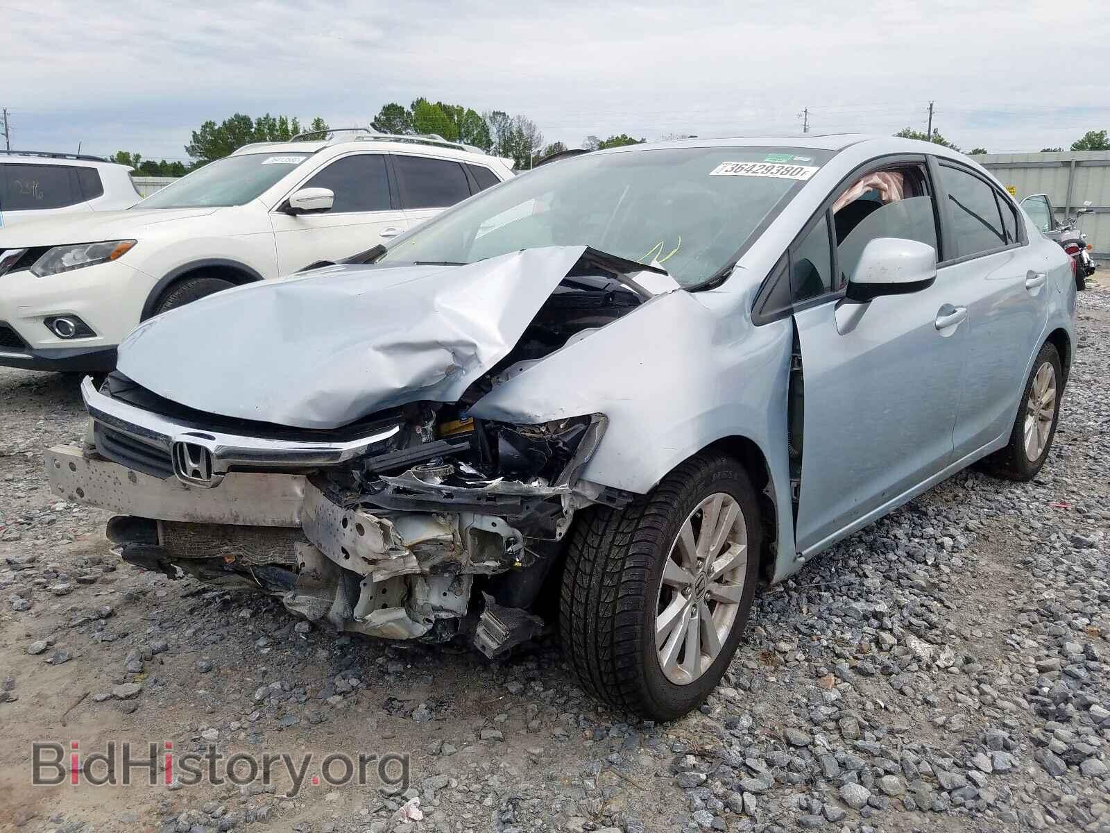 2012 HONDA CIVIC - VIN: 2HGFB2F82CH549777 - Photo 2