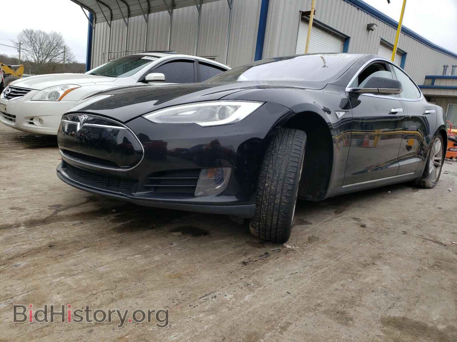 2014 TESLA MODEL S - VIN: 5YJSA1S14EFP23375 - Фото 2