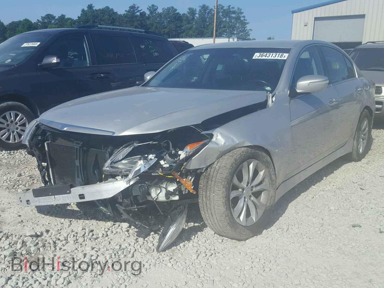 2012 HYUNDAI GENESIS - VIN: KMHGC4DD2CU181573 - Фото 2