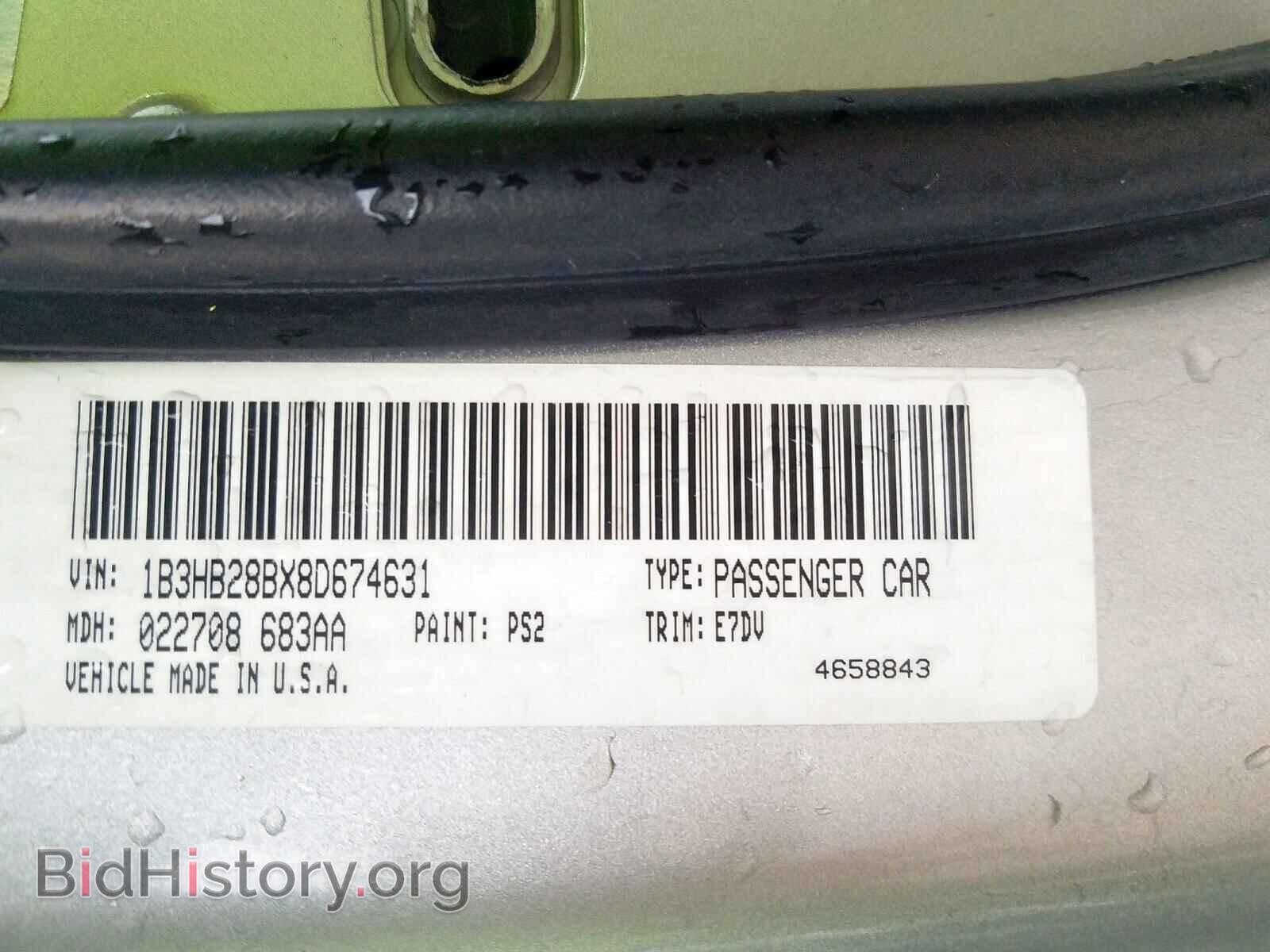 2008 DODGE CALIBER - VIN: 1B3HB28BX8D674631 - Фото 10