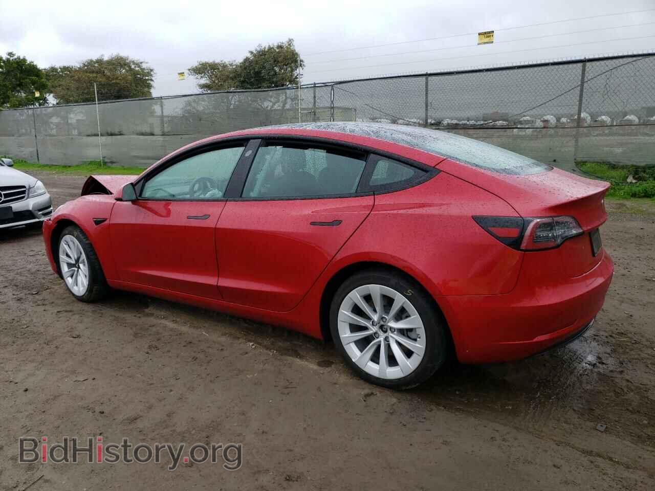 2022 TESLA MODEL 3 - VIN: 5YJ3E1EB8NF192405 - Фото 2