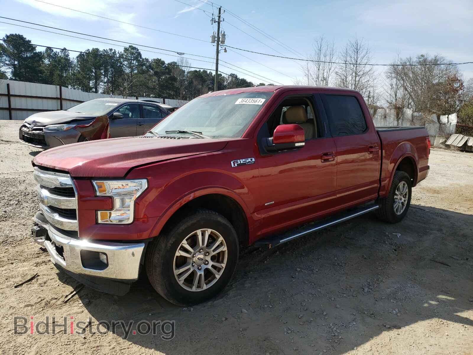 2016 FORD F150 - VIN: 1FTEW1CP3GFB75126 - Фото 2