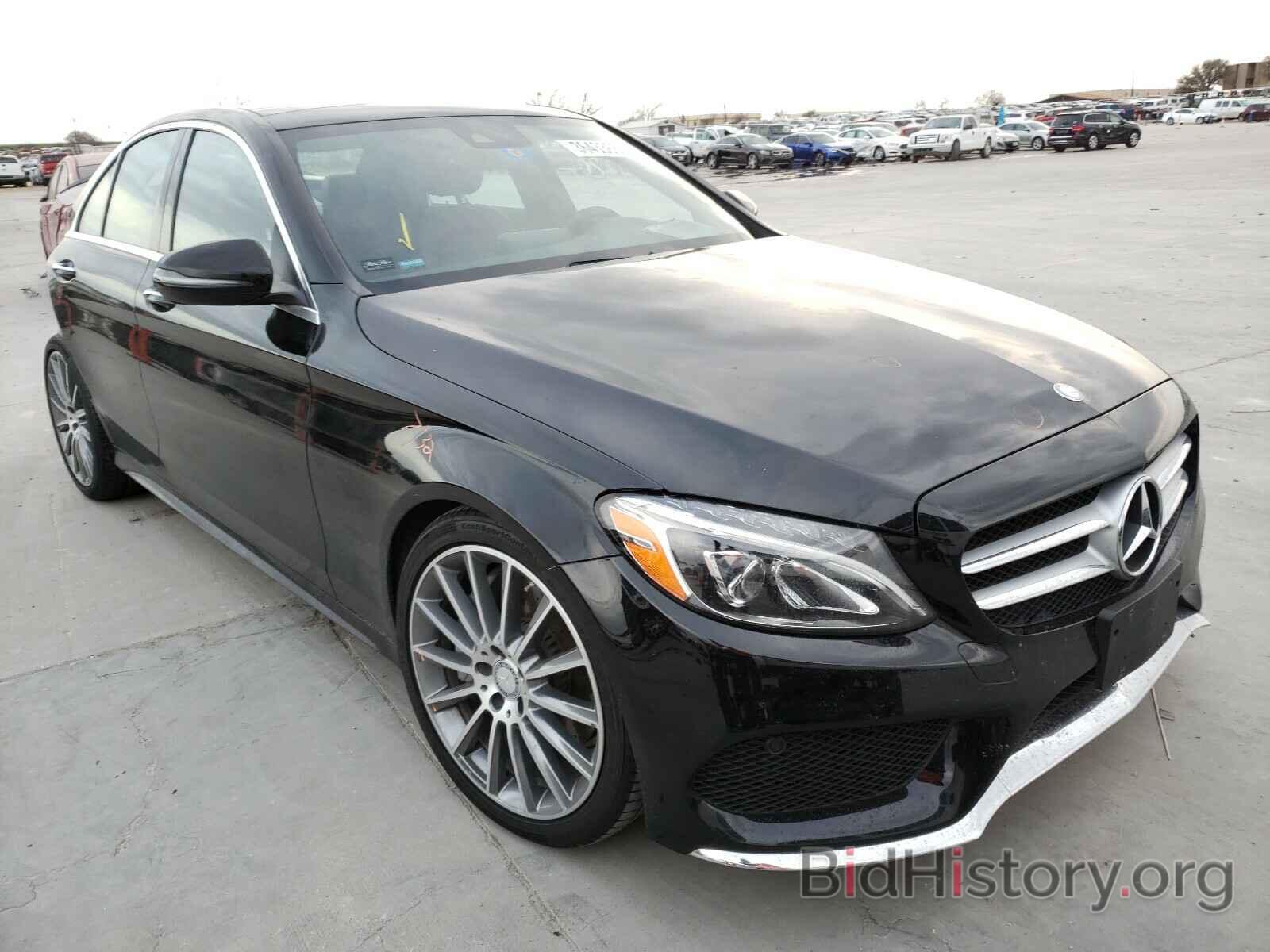 Photo 55SWF4JB4GU129868 - MERCEDES-BENZ C CLASS 2016