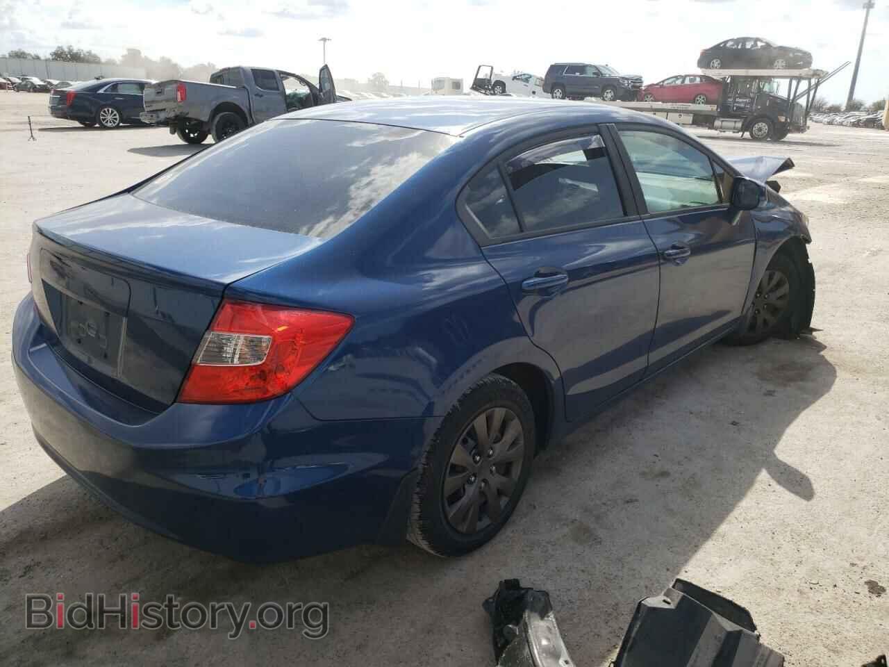 2012 HONDA CIVIC - VIN: 2HGFB2F57CH535055 - Фото 4