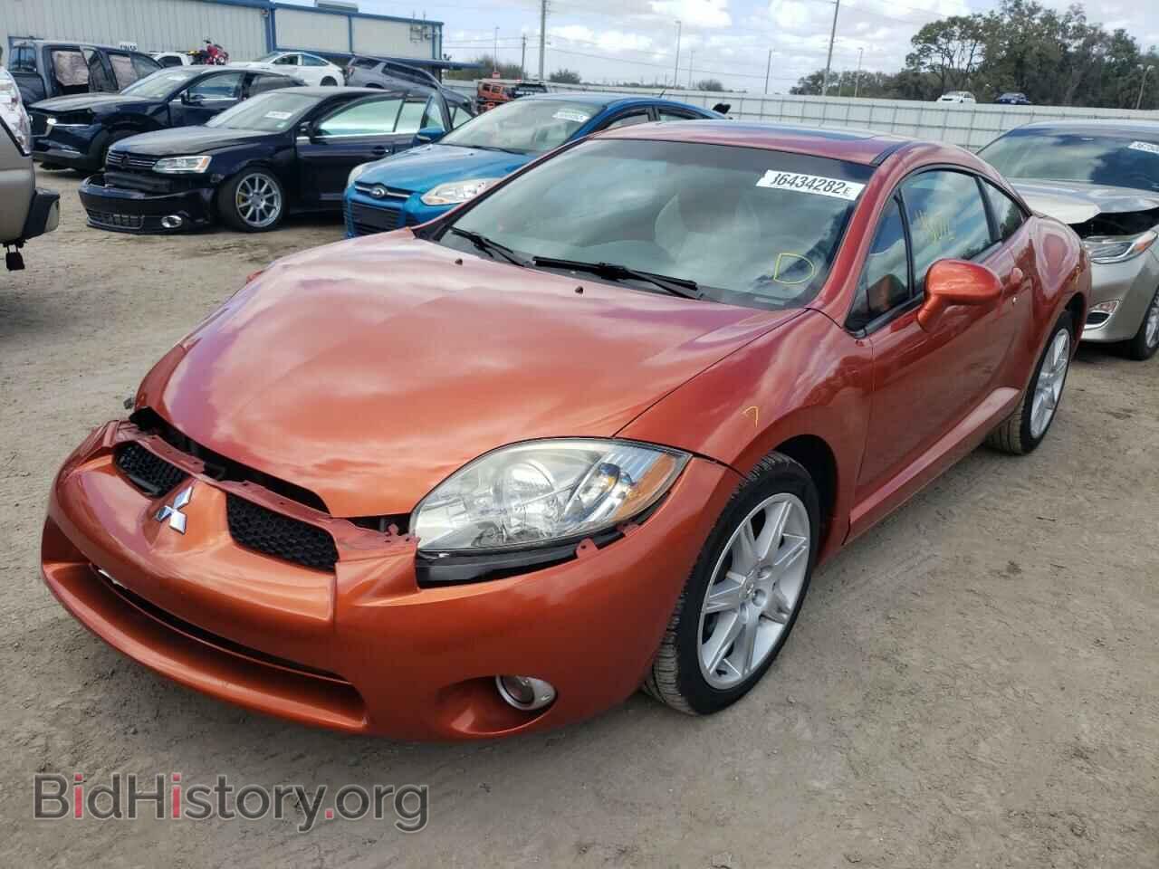 2007 MITSUBISHI ECLIPSE - VIN: 4A3AK34T67E015018 - Photo 2
