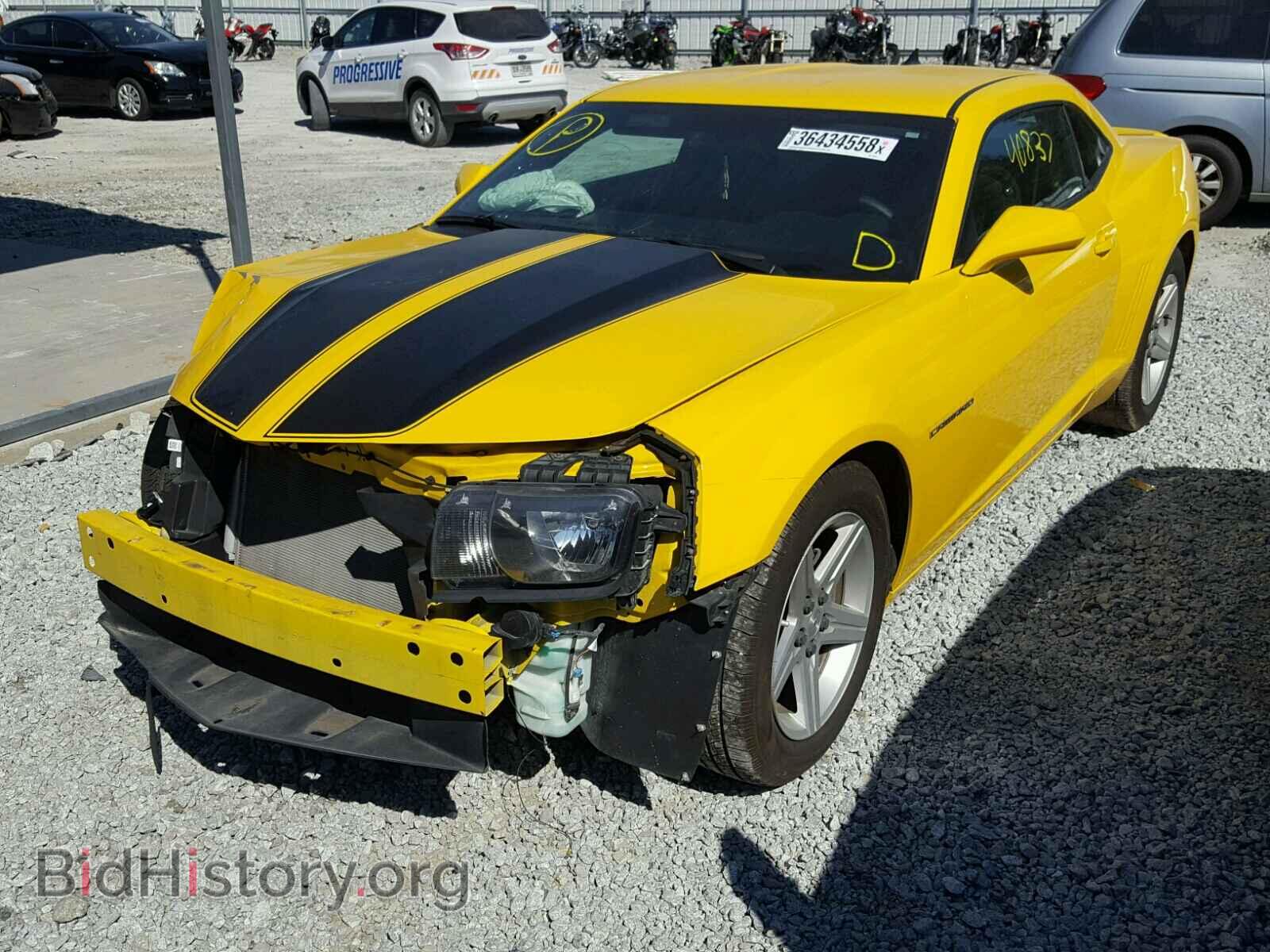 2013 CHEVROLET CAMARO - VIN: 2G1FE1E34D9184254 - Фото 2