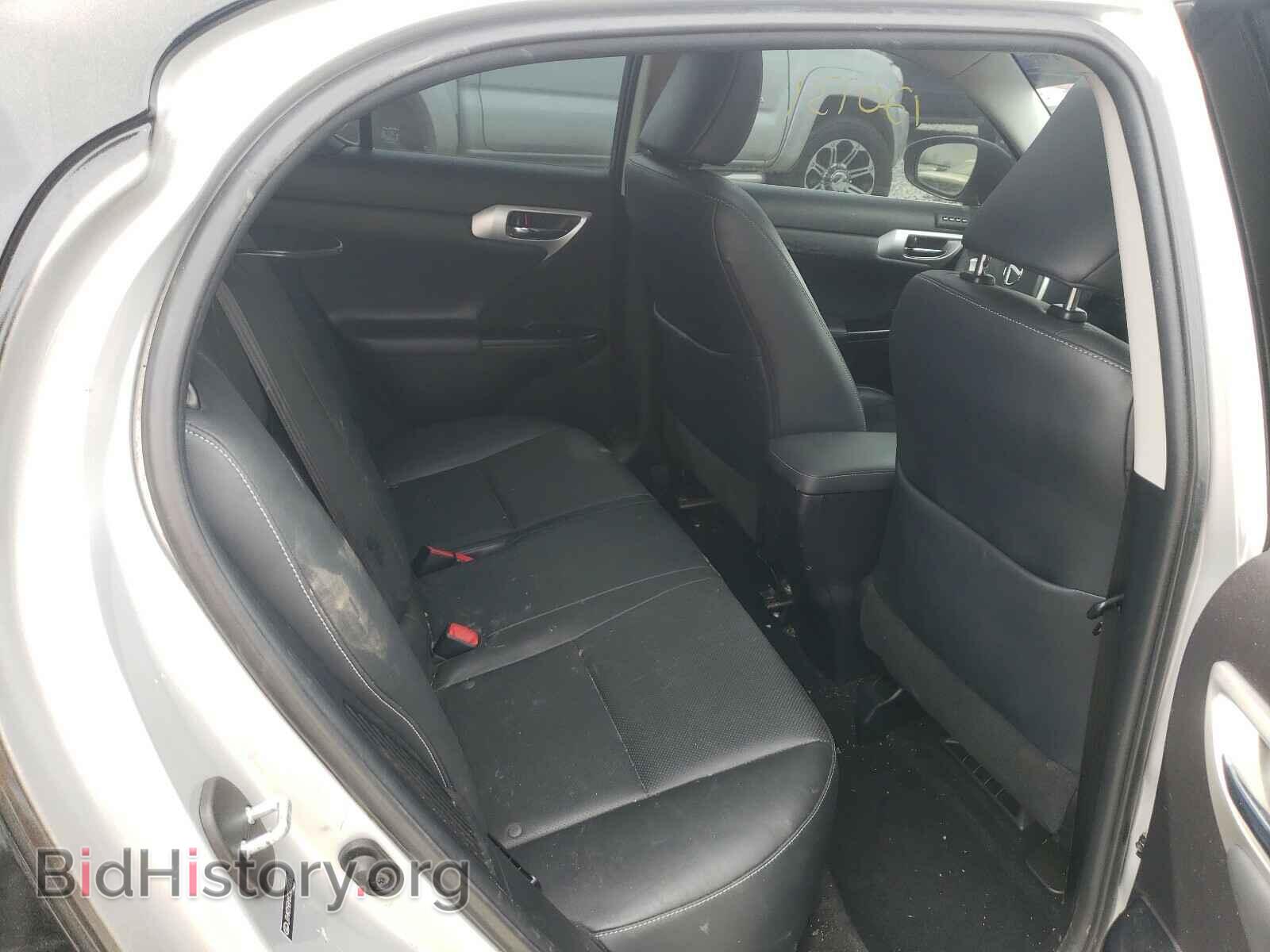 2012 LEXUS CT 200 - VIN: JTHKD5BH6C2074060 - Фото 6