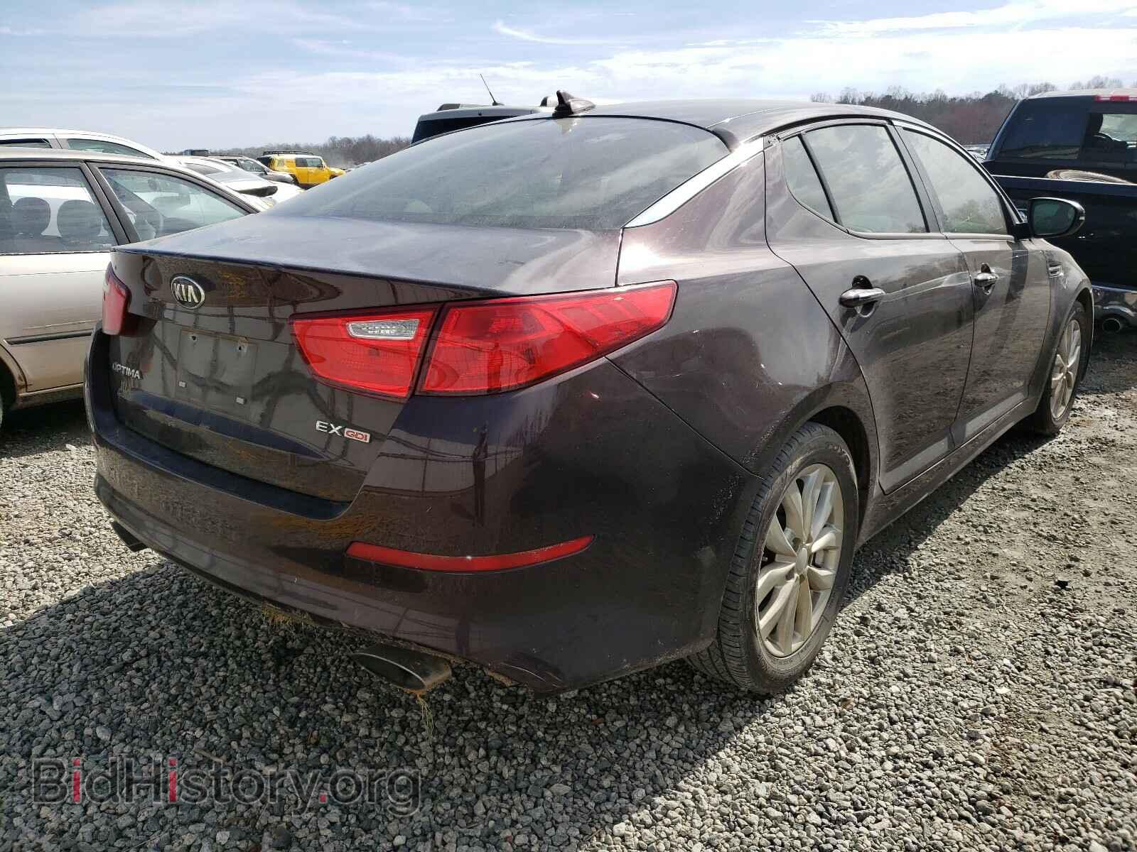 2015 KIA OPTIMA - VIN: 5XXGN4A74FG460157 - Фото 4