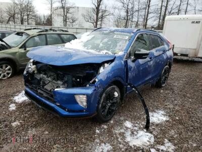 2019 Mitsubishi ECLIPSE Eclipse CR, синий — VIN JA4AT4AA8KZ002887, Copart