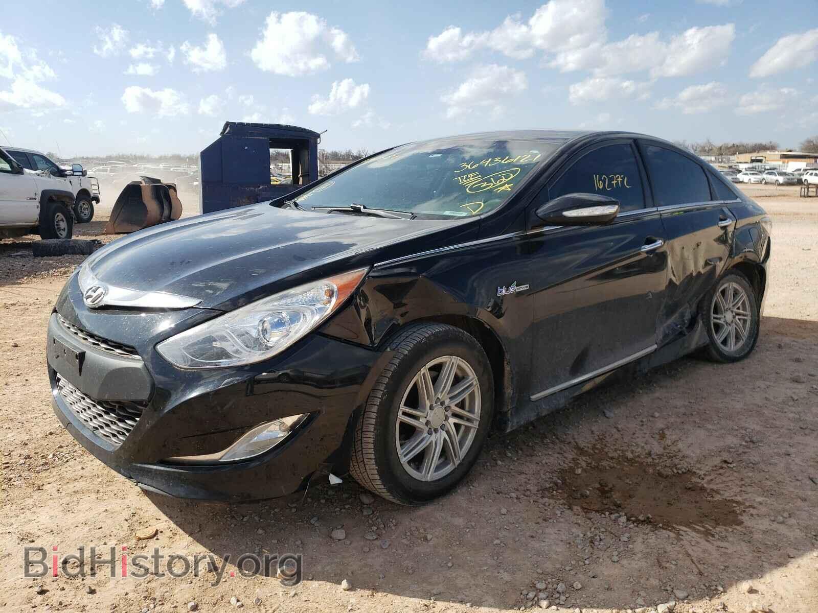 2012 HYUNDAI SONATA - VIN: KMHEC4A46CA034007 - Фото 2