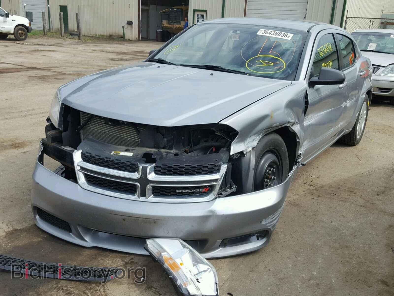 2014 DODGE AVENGER - VIN: 1C3CDZAB5EN214924 - Фото 2