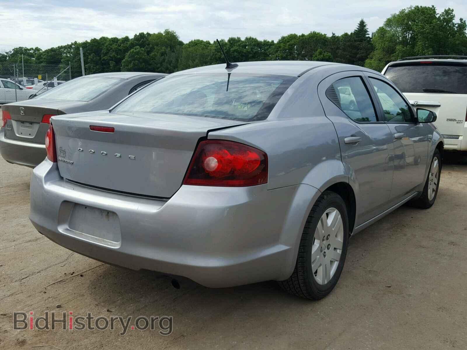 2014 DODGE AVENGER - VIN: 1C3CDZAB5EN214924 - Фото 4