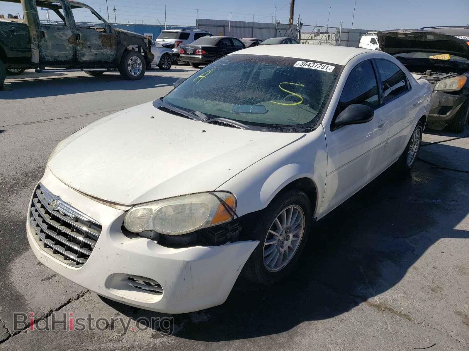 2006 CHRYSLER SEBRING - VIN: 1C3EL46X76N119446 - Фото 2