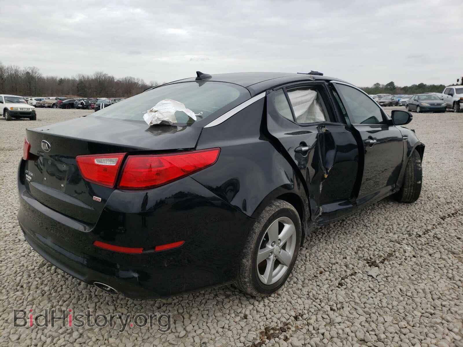 2015 KIA OPTIMA - VIN: 5XXGM4A74FG419563 - Photo 4
