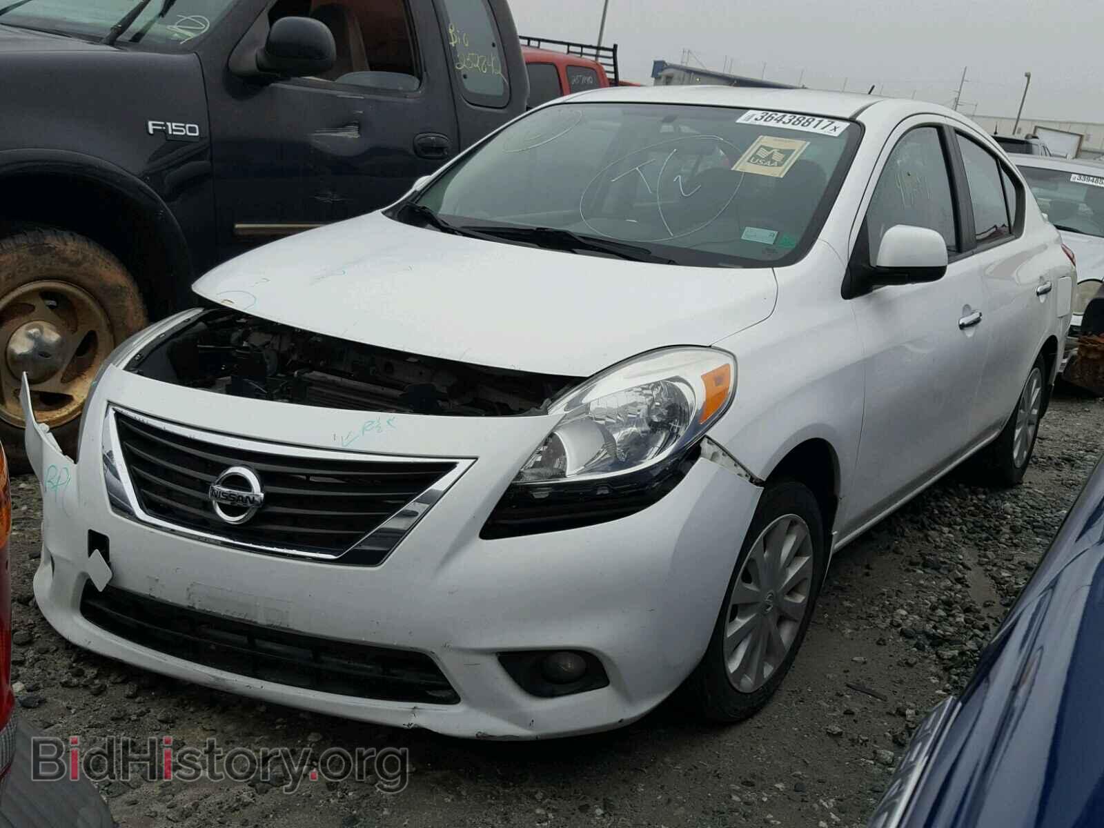 2013 NISSAN VERSA - VIN: 3N1CN7AP4DL829605 - Фото 2