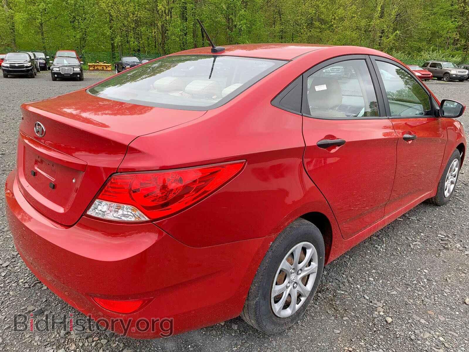 2012 HYUNDAI ACCENT - VIN: KMHCT4AE3CU040622 - Фото 2