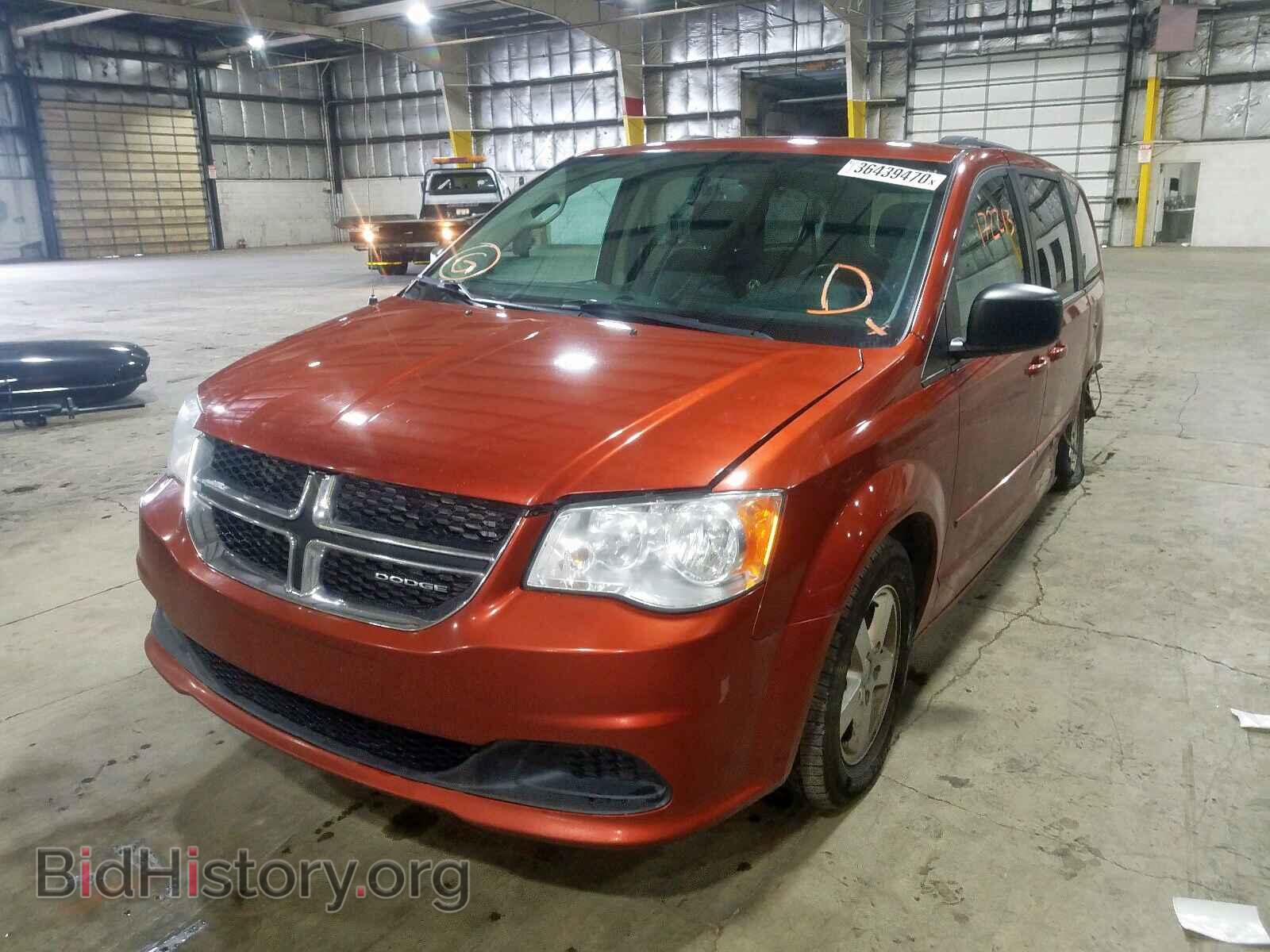2012 DODGE CARAVAN - VIN: 2C4RDGBGXCR184727 - Фото 2