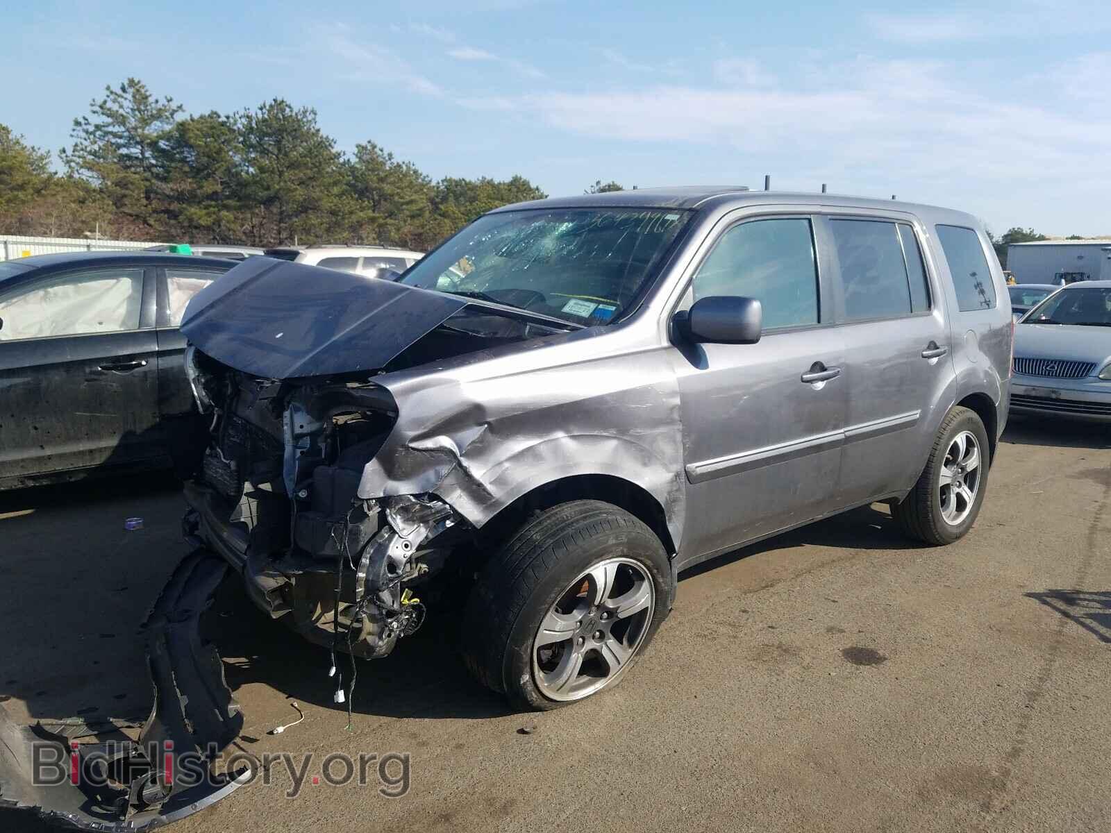 2015 HONDA PILOT - VIN: 5FNYF4H37FB074355 - Фото 2