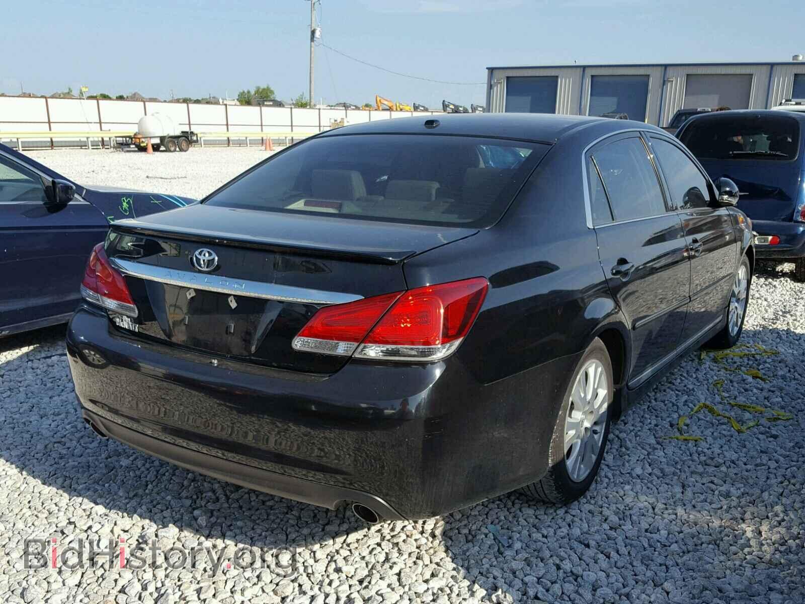 2011 TOYOTA AVALON - VIN: 4T1BK3DB2BU418065 - Фото 4