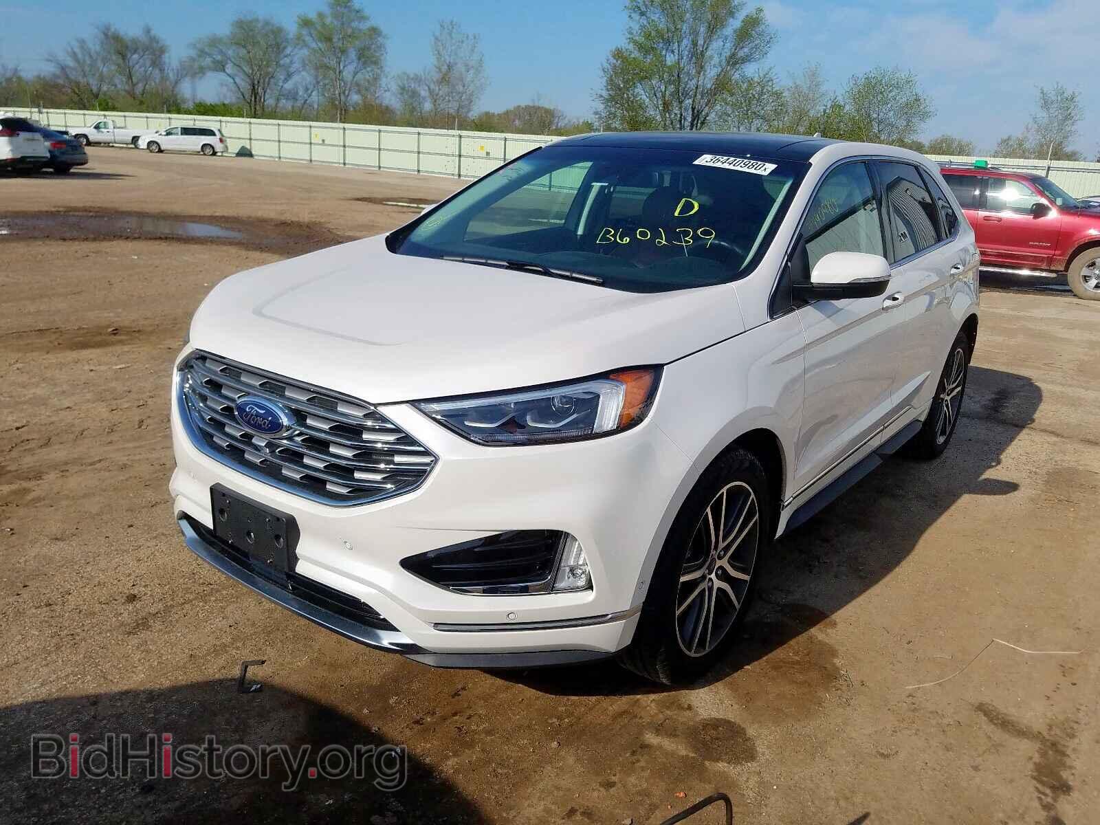 2019 FORD EDGE - VIN: 2FMPK4K99KBB60239 - Фото 2