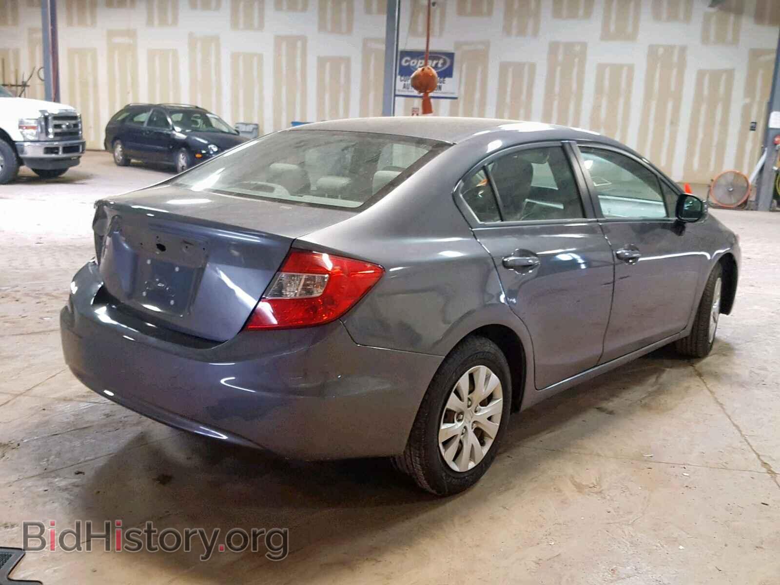 2012 HONDA CIVIC LX - VIN: 19XFB2F59CE390997 - Фото 4